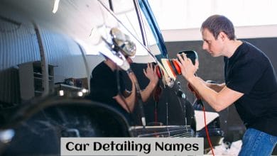Car Detailing Names