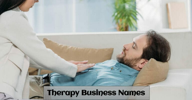 Therapy Business Names