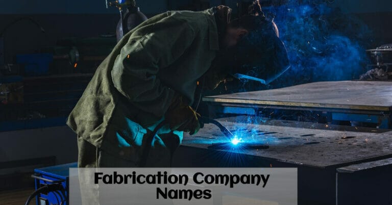 Fabrication Company Names