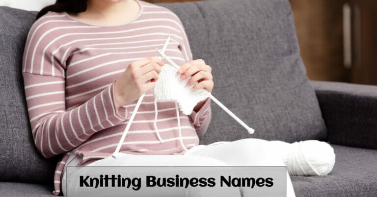 Knitting Business Names