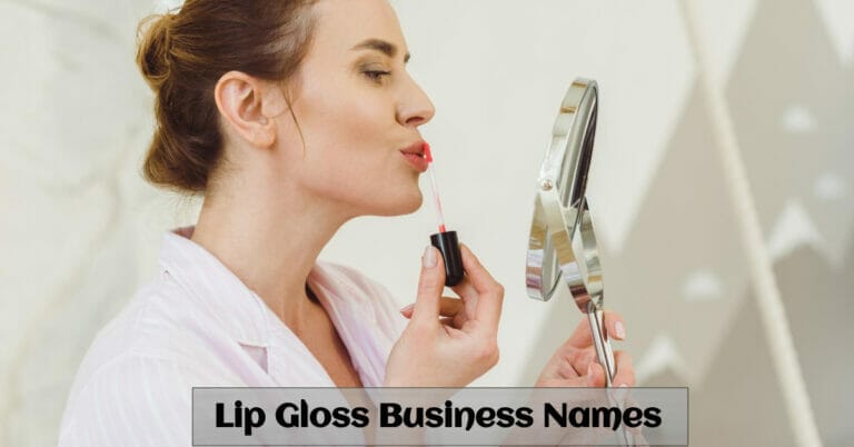 Lip Gloss Business Names