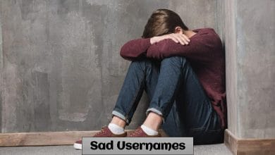 Sad Usernames