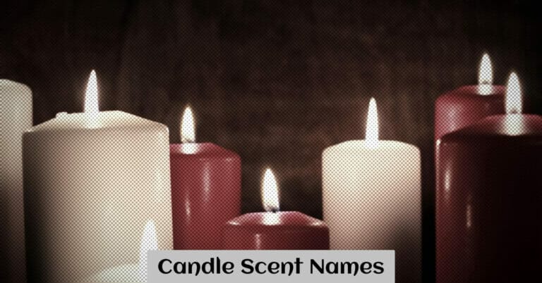 Candle Scent Names