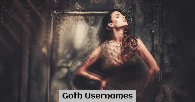 Goth Usernames