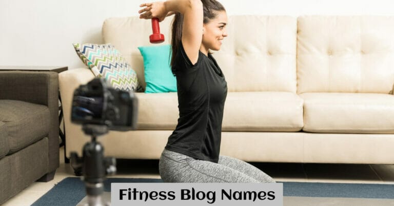 Fitness Blog Names