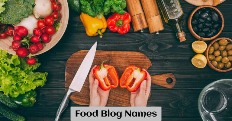 Food Blog Names
