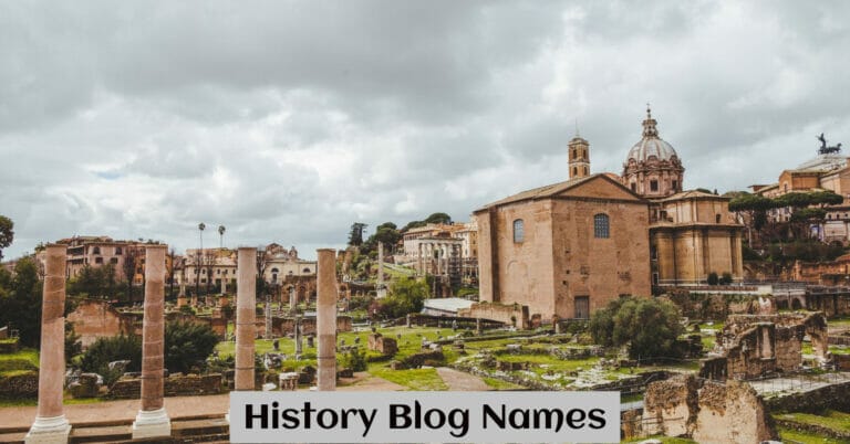 History Blog Names