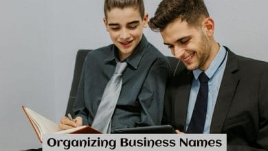 Organizing Business Names