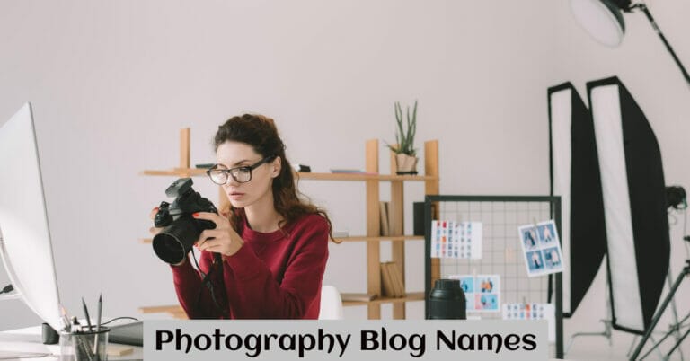 Photography Blog Names