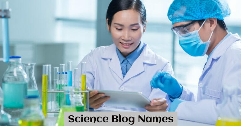 Science Blog Names
