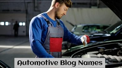 Automotive Blog Names