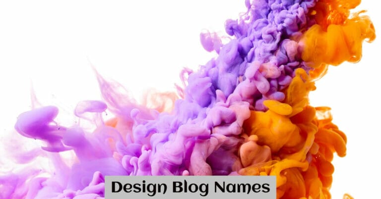 Design Blog Names