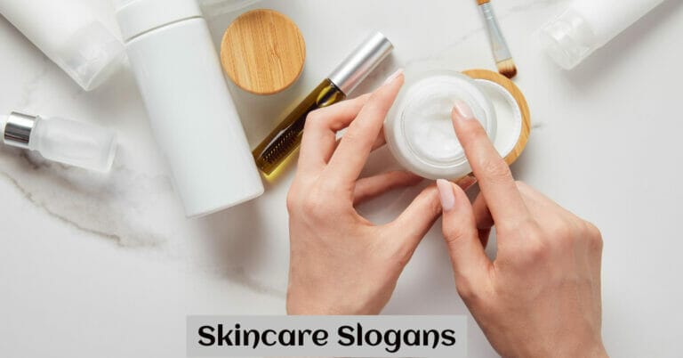 Skincare Slogans