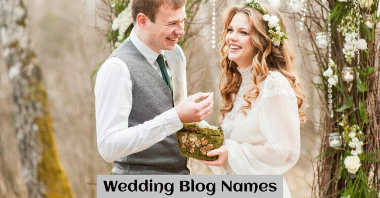 Wedding Blog Names