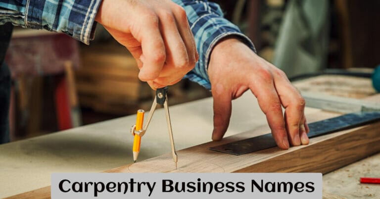 Carpentry Business Names