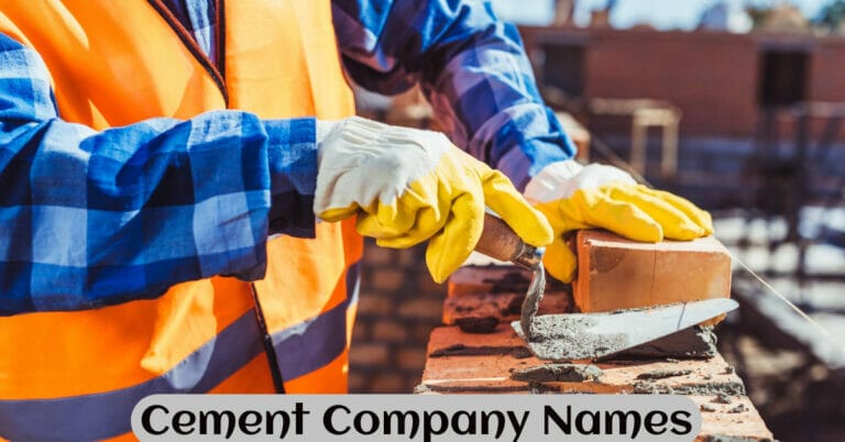 Cement Company Names