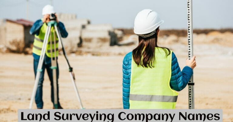 Land Surveying Company Names