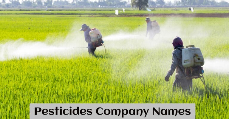 Pesticides Company Names