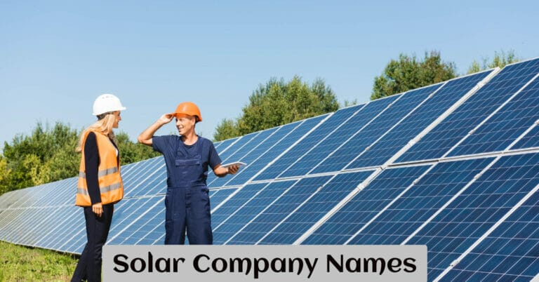 Solar Company Names