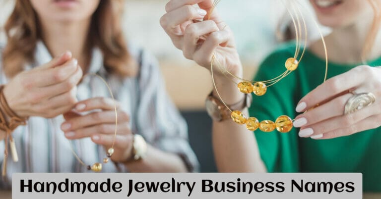 Handmade Jewelry Business Names