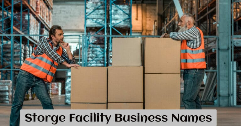 Storge Facility Business Names
