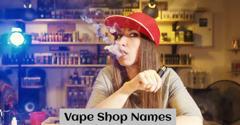 Vape Shop Names