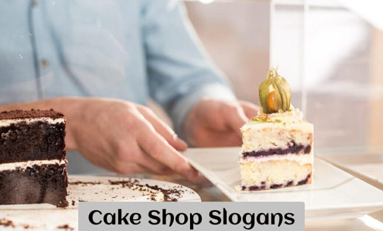 Cake Shop Slogans