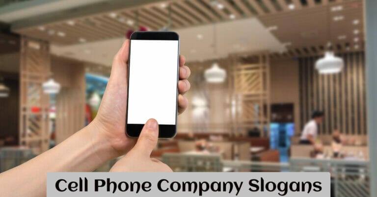 Cell Phone Company Slogans