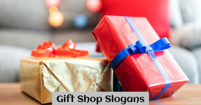 Gift Shop Slogans