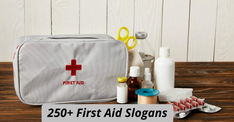 First Aid Slogans
