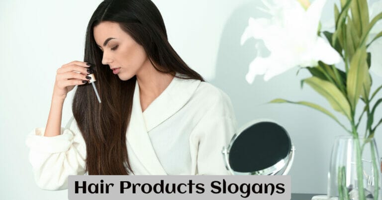Hair Products Slogans