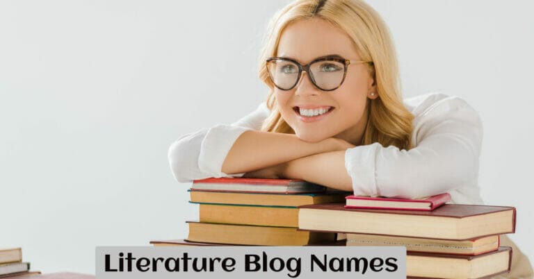 Literature Blog Names