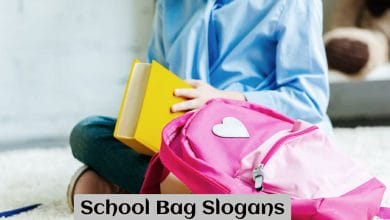 School Bag Slogans
