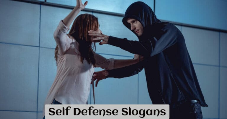 Self Defense Slogans