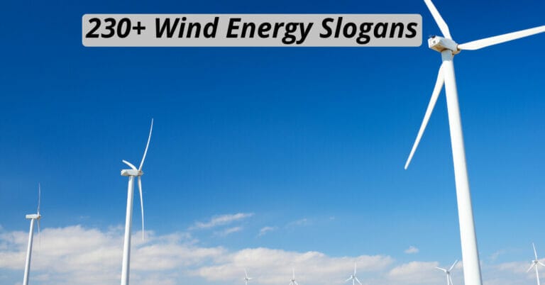 Wind Energy Slogans