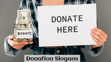 Donation Slogans