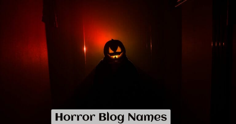 Horror Blog Names