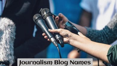 Journalism Blog Names