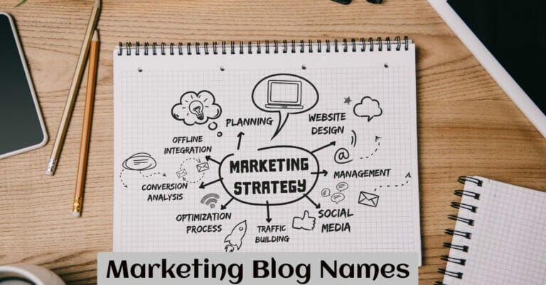 Marketing Blog Names