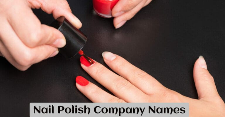 Nail Polish Company Names