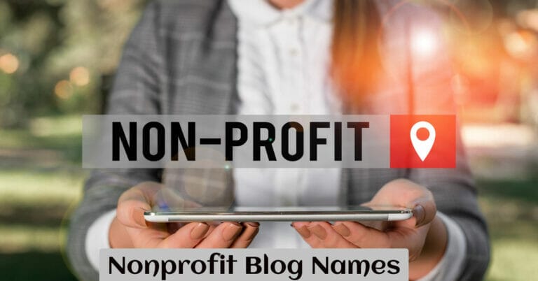 Nonprofit Blog Names