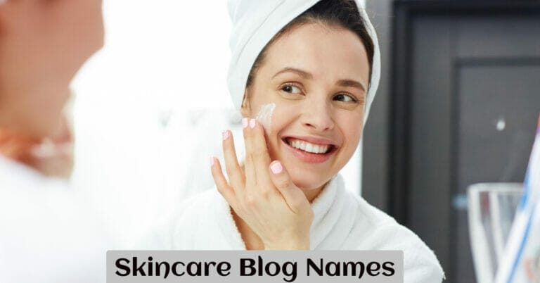 Skincare Blog Names