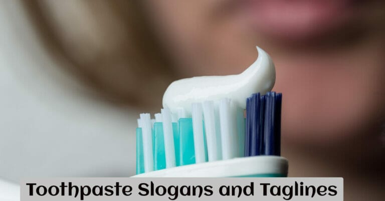 Toothpaste Slogans