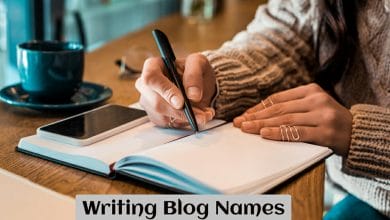 Writing Blog Names