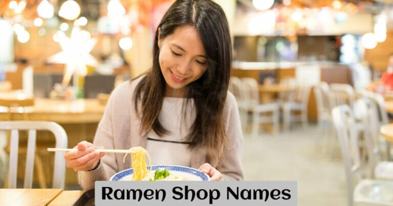 Ramen Shop Names