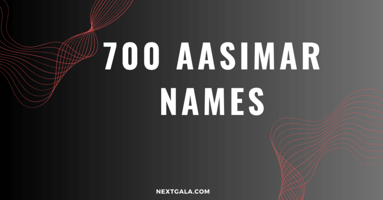 Aasmir Names