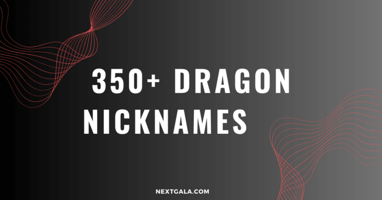 Dragon Nicknames
