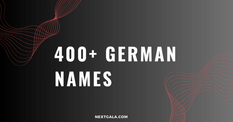 German Names