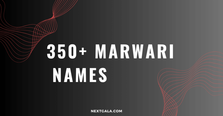Marwari Names