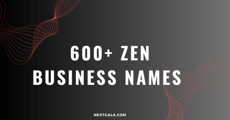 Zen Business Names